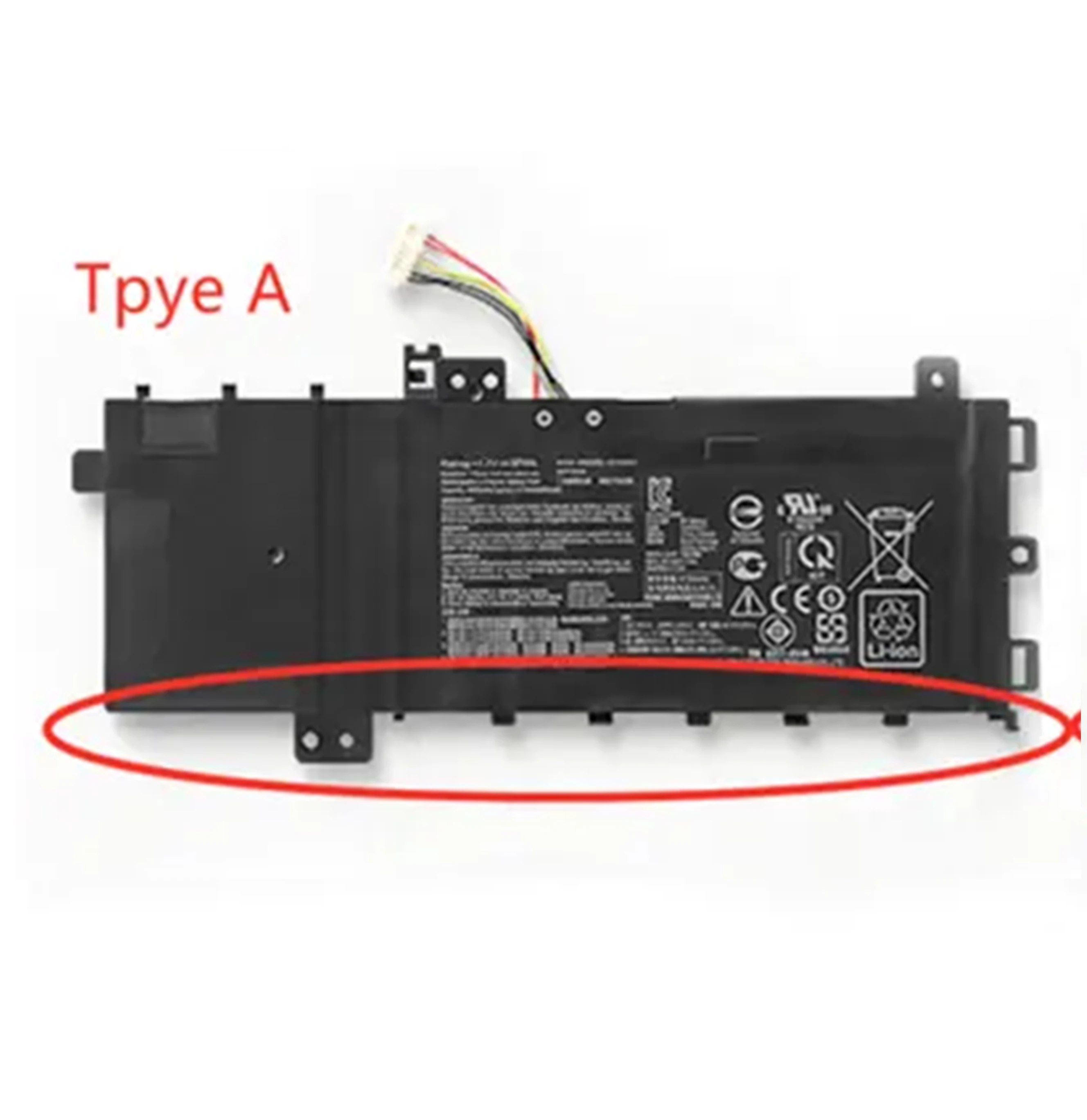 32Wh Laptop Battery For ASUS C21N1818 B21N1818 B21N1818-1 B21N1818-2 B21N1818-3 15 X512FA X509FB A509FA A409FL F509FJ X509UA