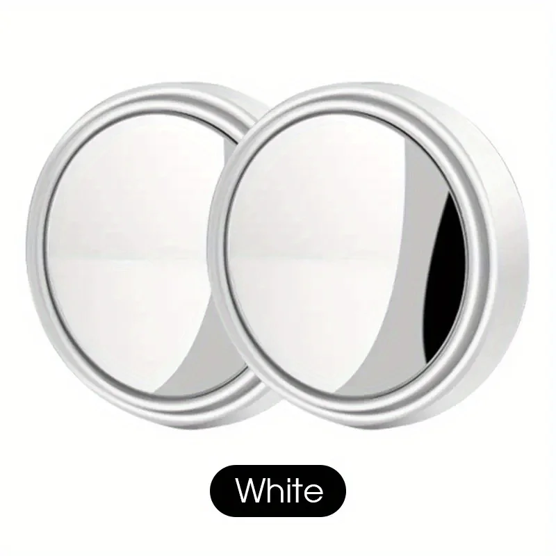 2pcs Car Blind Spot Mirror Rearview Mirror Rain Multifunctional 2-in-1 Rain Covering For Rainy Days Expanding View Safety Driv 2