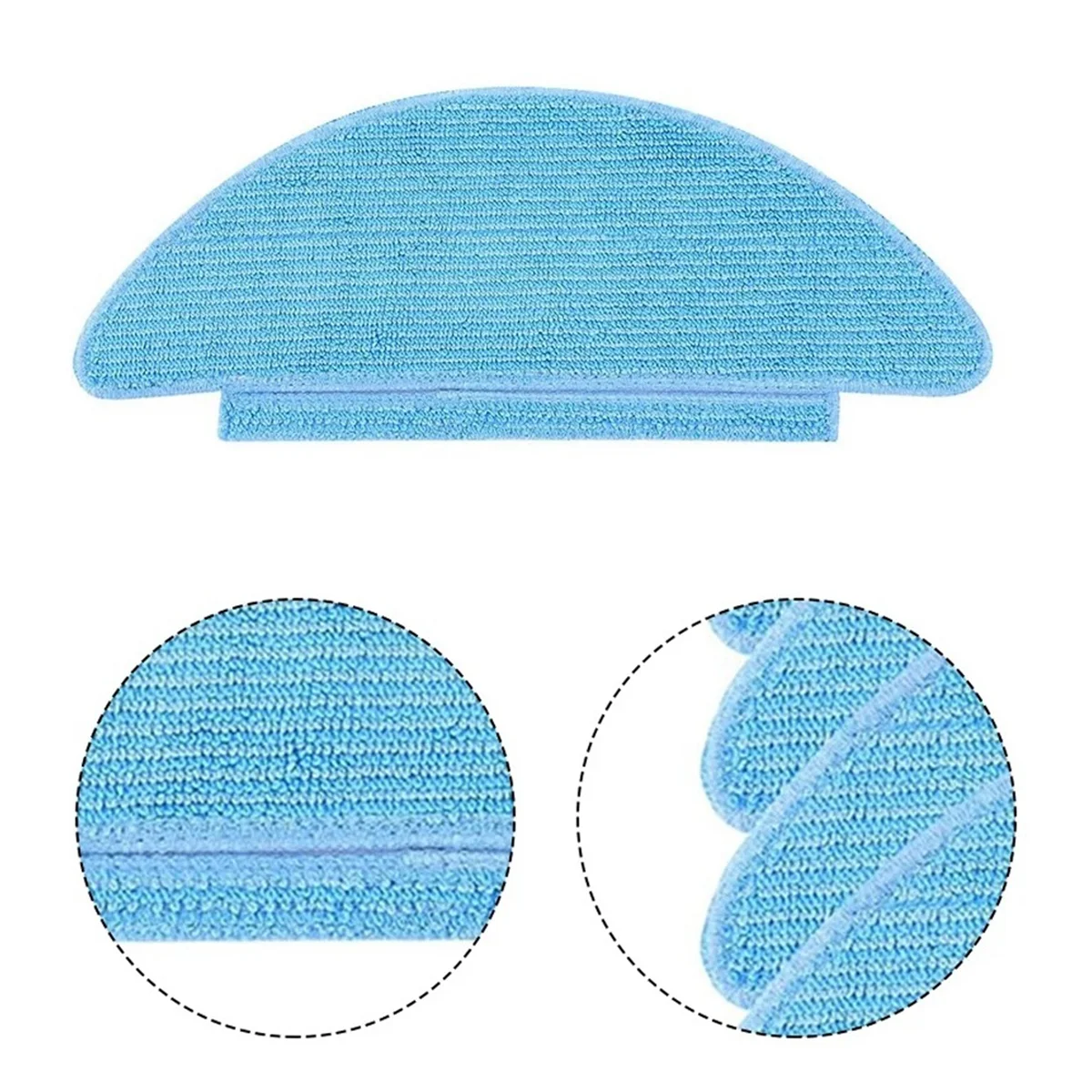 10Pcs Mop Cloth for L9000 for SL60D SL61 and SG60 for L6 Nex Household Vacuum Cleaner Accessories