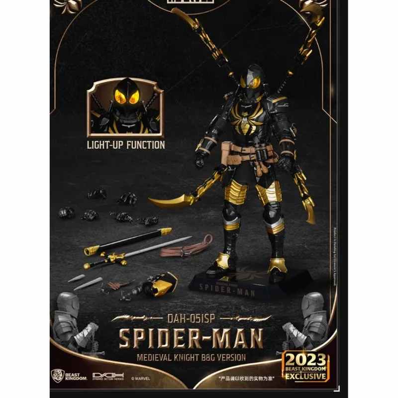 Goods in Stock 100% Original Beast Kingdom DAH-051 SPIDER-MAN Movie Character Model Art Collection Toy Holiday Gift