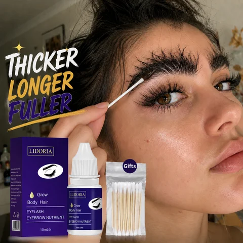 Fast Lash Brow Growth Serum Eyelash Eyebrow Enhancer Longer Lashes Fuller Thicker Brows Repair Conditioner Women Men Daily Care