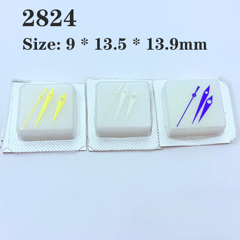 

Watch Accessories Suitable for 2836 2834 2824 Movement Watch Pointer Three Hands Hour Minute Second 9 * 13.5 * 13.9mm