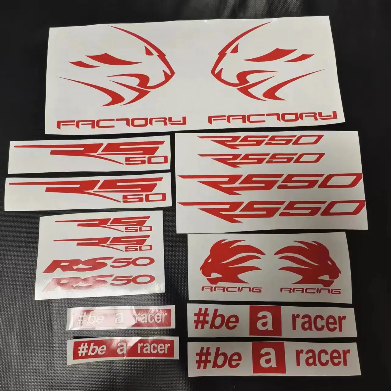 Motorcycle RS Factory Graphics Decals Fairing  Label Stickers Accessory For Aprilia Racing RS50 RS 50