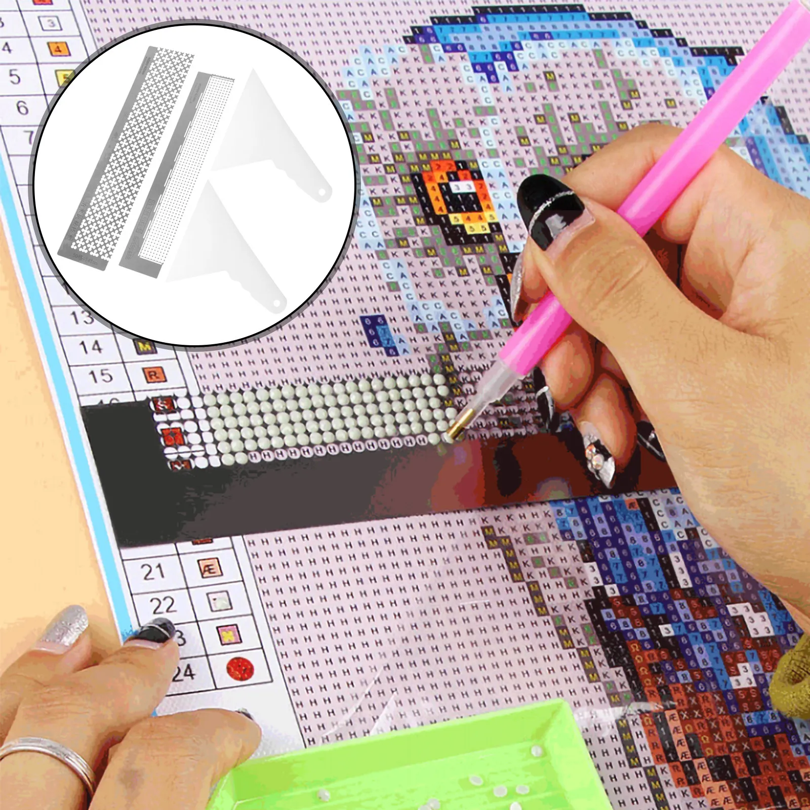 

Tools Measuring Instrument DIY Drawing Ruler Engineering Painting Fix Flexible Mesh Rulers Patchwork