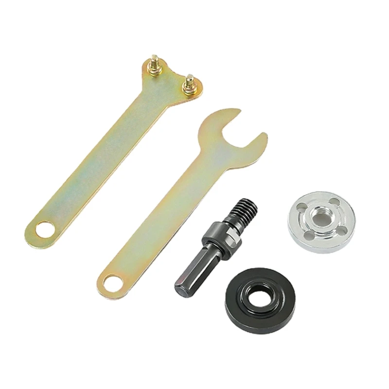 5 шт. держатель адаптера угловой шлифовальной машины для режущего диска, полировки колеса, шатуна, Прямая поставка