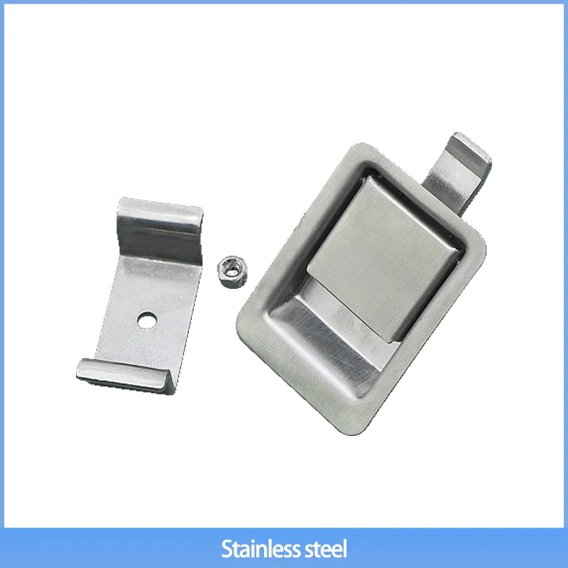 

Industrial Cabinet Panel Lock Square Lock 304 Stainless Steel Suitable For Engineering Vehicles Car Door Toolbox