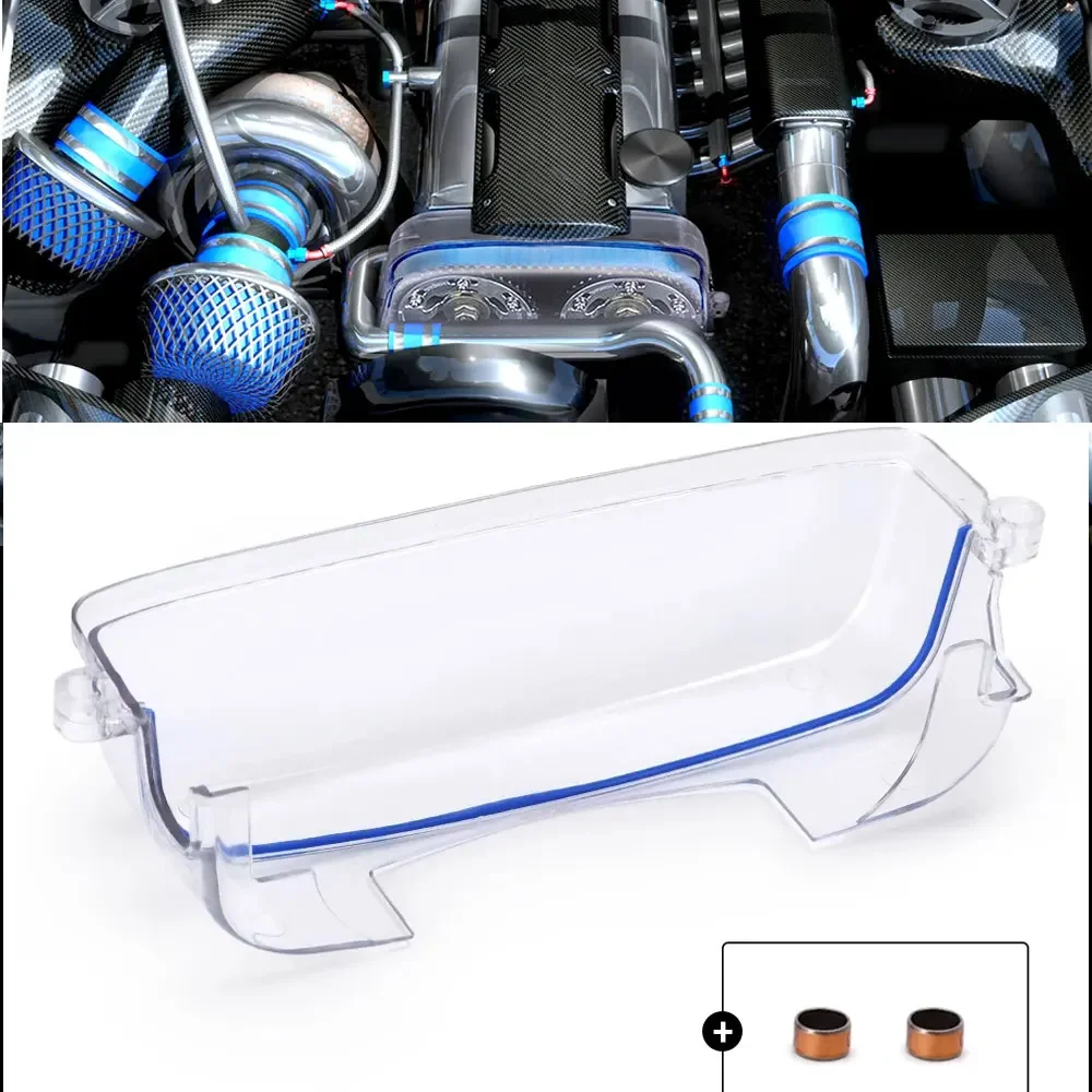 

Прозрачная защитная крышка ремня ГРМ для Toyota Supra 2JZ 2JZGTE Lexus 3.0L 1992-2005 гг.