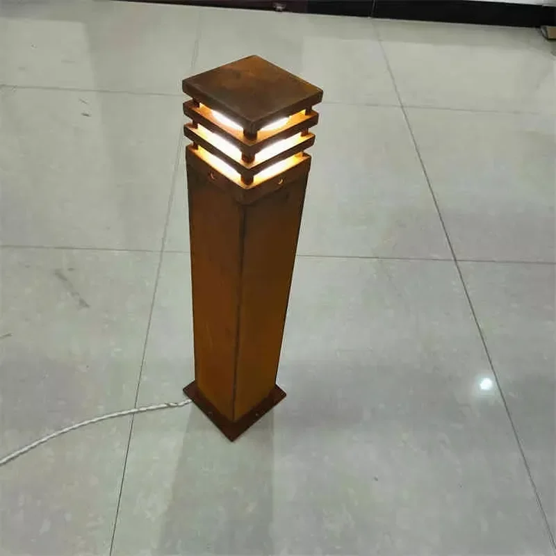 

Garden Led Bollard Lamp Custom Designs Driveway Floor Lawn Post Modern Decorative Waterproof Bollard Light