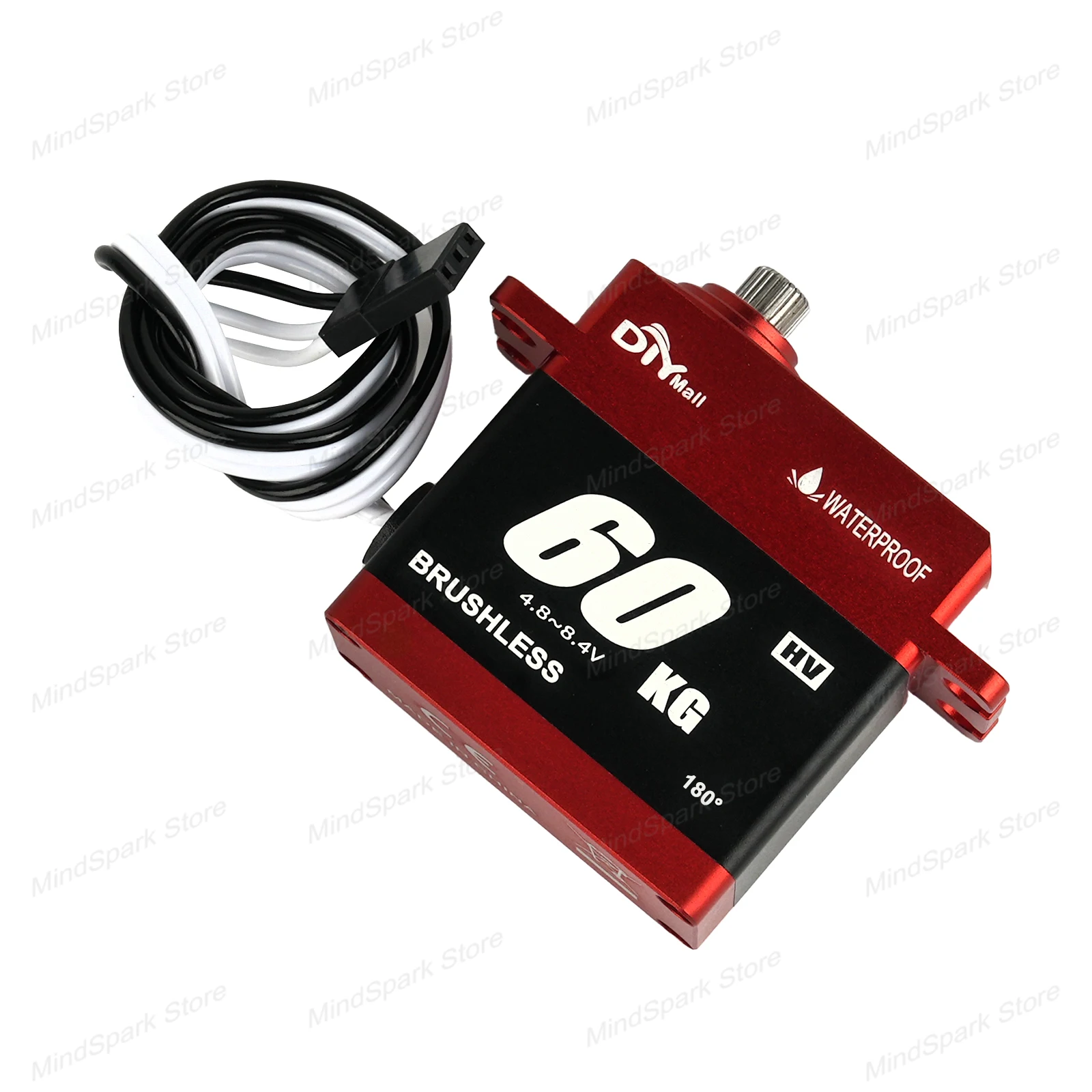 Servo Digital 60KG/70KG engranaje de Metal 8,4 V Motor sin escobillas alto par impermeable IP68 Servos para DIY RC coche Robot submarino barco