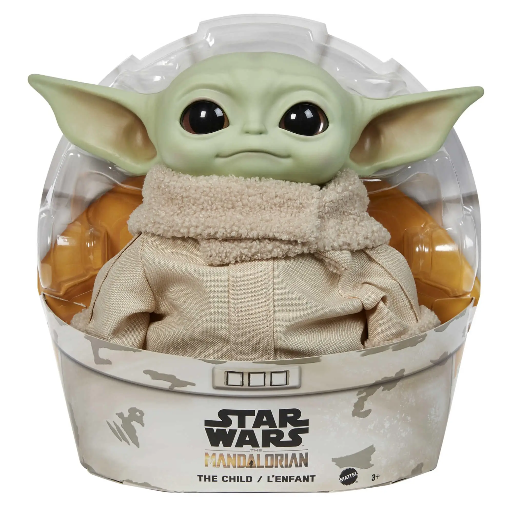 Star Wars Baby Yoda The Child Mandalorian Plush Doll Toy Collectible Baby Aliens With Big Eyes And Ears Childhood Collectibles