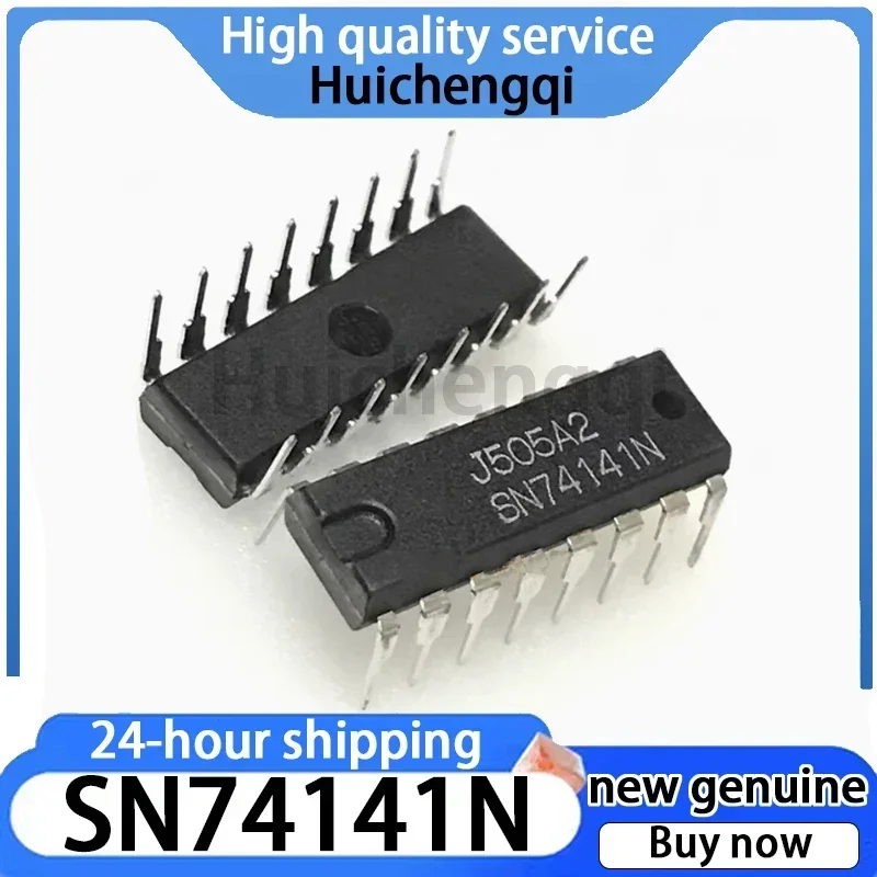 5PCS Original Genuine SN74141N Direct Insertion DIP-16 Decoding/driver Chip IC