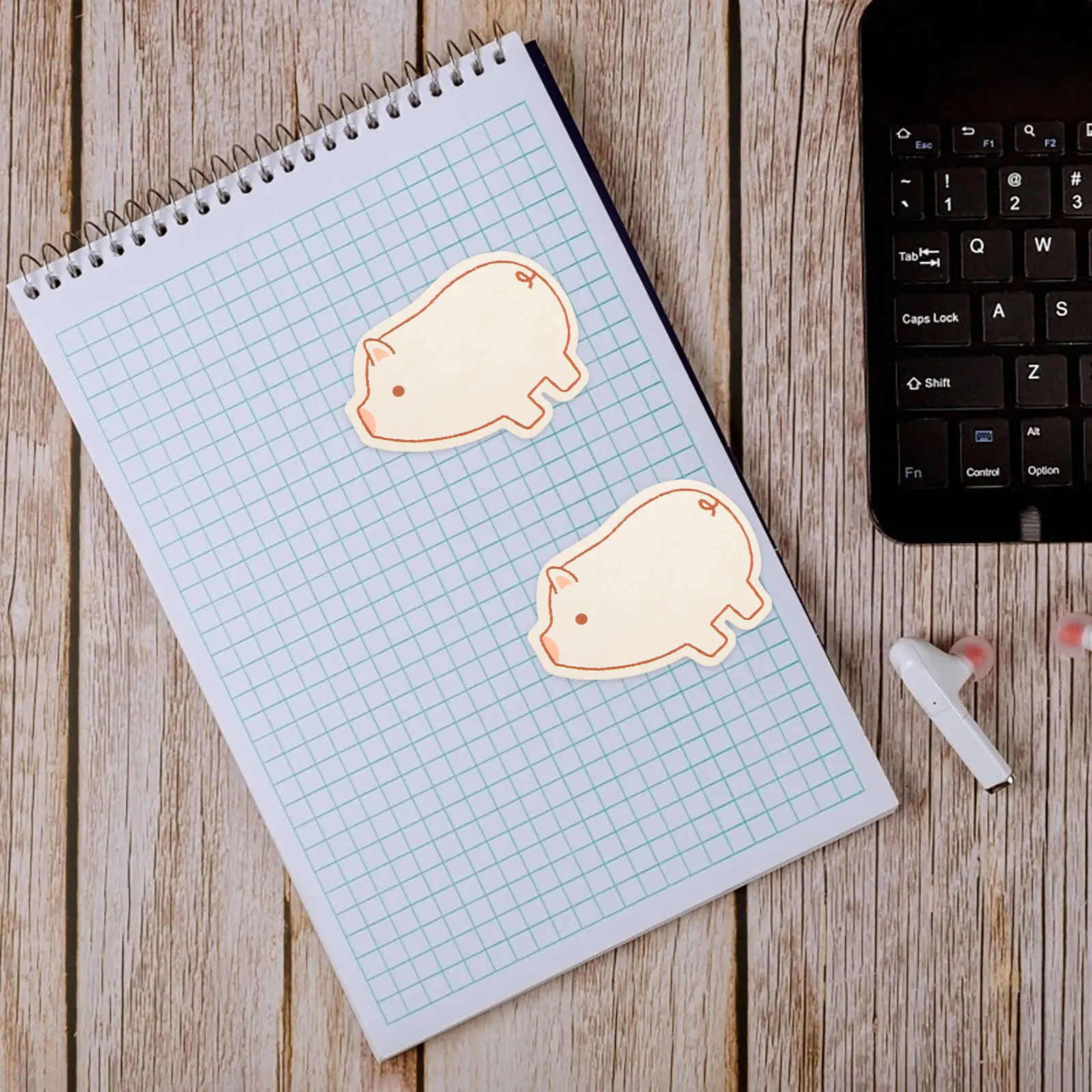 

60pcs Blank Message Note Paper Memo Animal Shaped Cute Plain Child Study Word Cards Greeting Card Making Mini Blank Cards