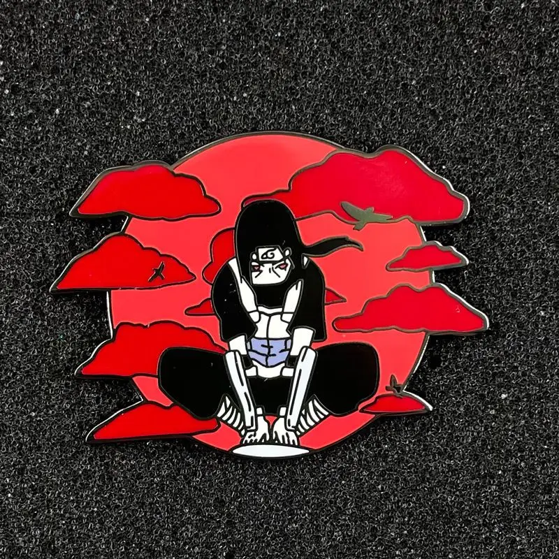 LXJERY Itachi Uchiha Brooch Na - Anime Cosplay Naruto ulasan dan harga