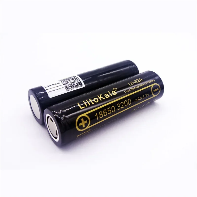 100% original brand new Canon LiitoKala Lii-32A 3.7V 18650 3200mAh suitable for MH1 10A lithium-ion battery rechargeable 18650