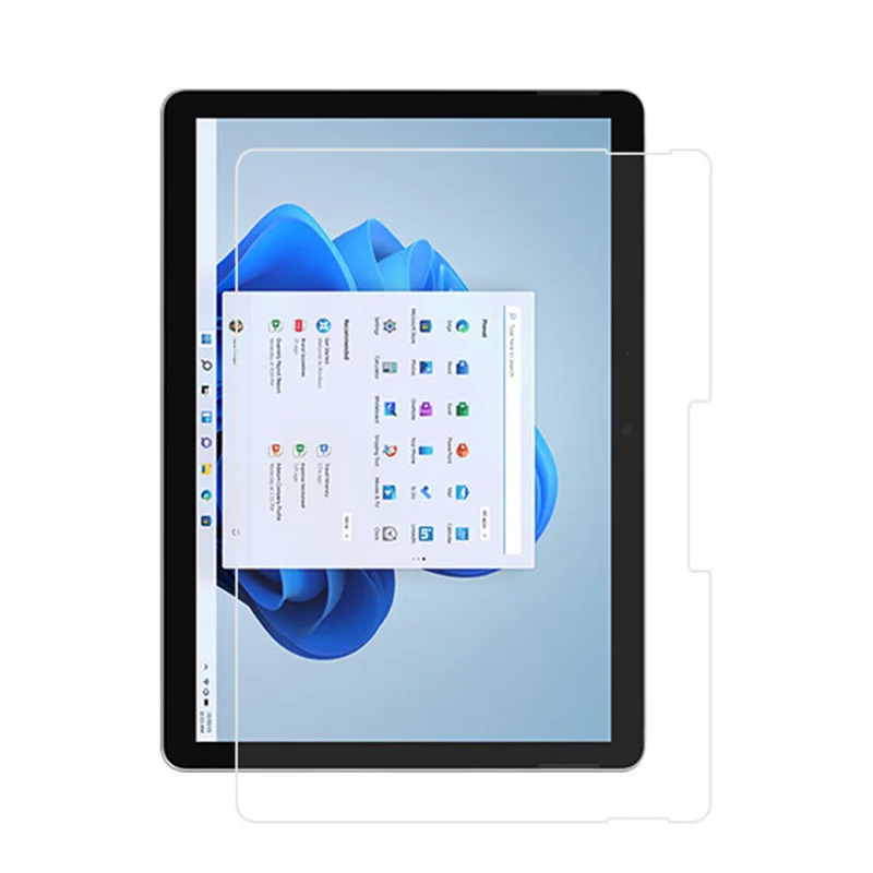 Protecteur d'écran anti-rayures, 2 pièces, pour Microsoft Surface Pro 4 5 6 7 8X9 13 ''12.3 Go 2 3, verre trempé transparent