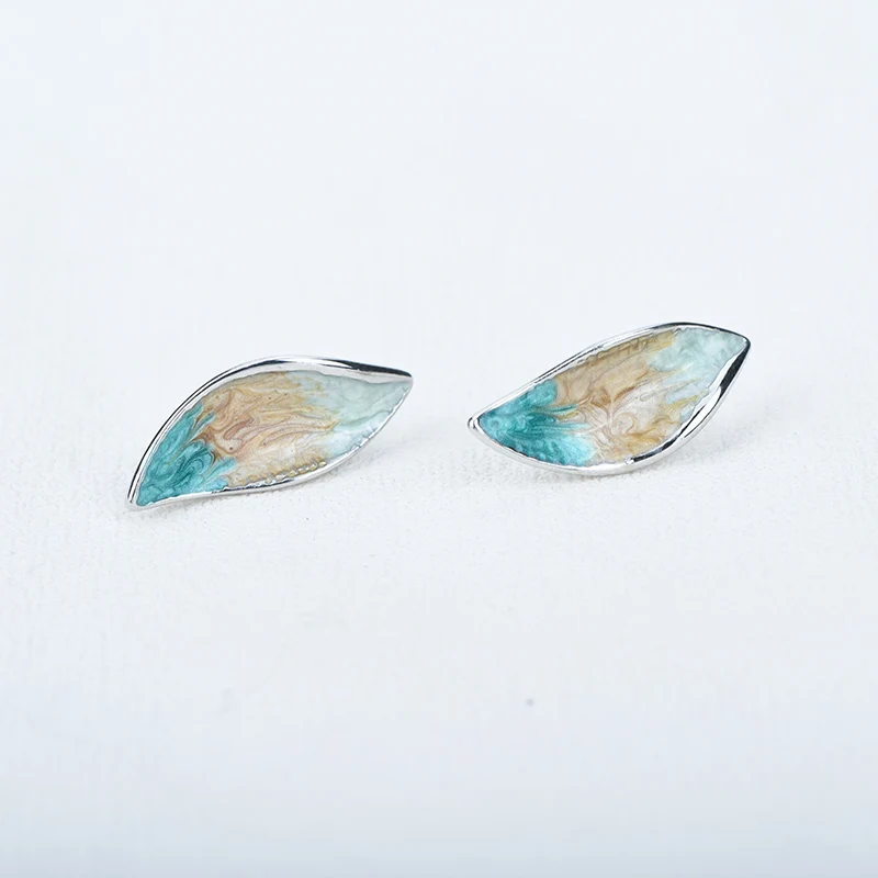 Iceyy novo design moda arte pi - Resin Art Earrings Design avaliação e preço