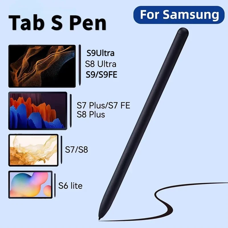 Tablet Pen Stylus Touch For Samsung S Pen for Samsung Galaxy Tablet S8 S7 FE S6 Lite S7+ S8+ S9 S9FE Touch Pen Without Bluetooth