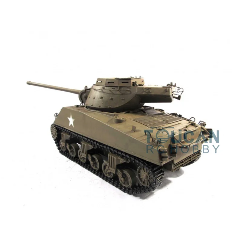 Mato Metal 1/16 Scale RTR RC Tank Army Green M36B1 Destroyer Infrared 1231 Metal Tracks and Wheels RC Model  TH00677-SMT8