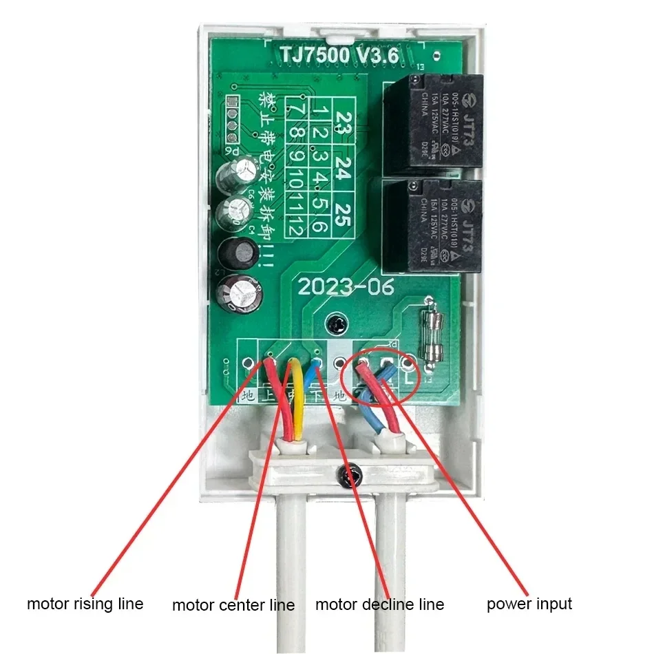 Nuova versione aggiornata telecomando Wireless per schermo del proiettore elettrico Pantalla Proyector pezzo di ricambio per proiezione