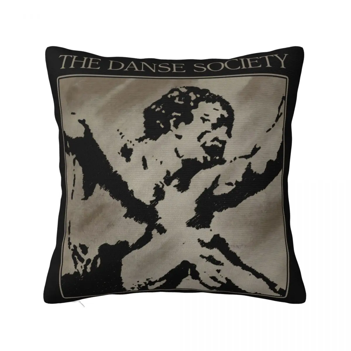 The Danse Society Seduction Black Gothic Rock Darkwave Synthpop Holiday Straight Popular Style Girl Pillow Case