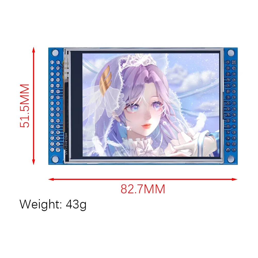 

3.3V 300mA 2.8 Inch TFT LCD Shield Touch Display Module For Arduino UNO With Resistive Touch Panel DIY Kit