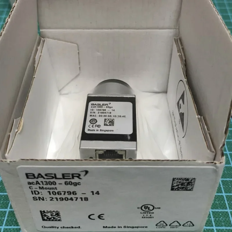Basler acA1300-60gm Area Scan Cam  eras Basler ace New And Original