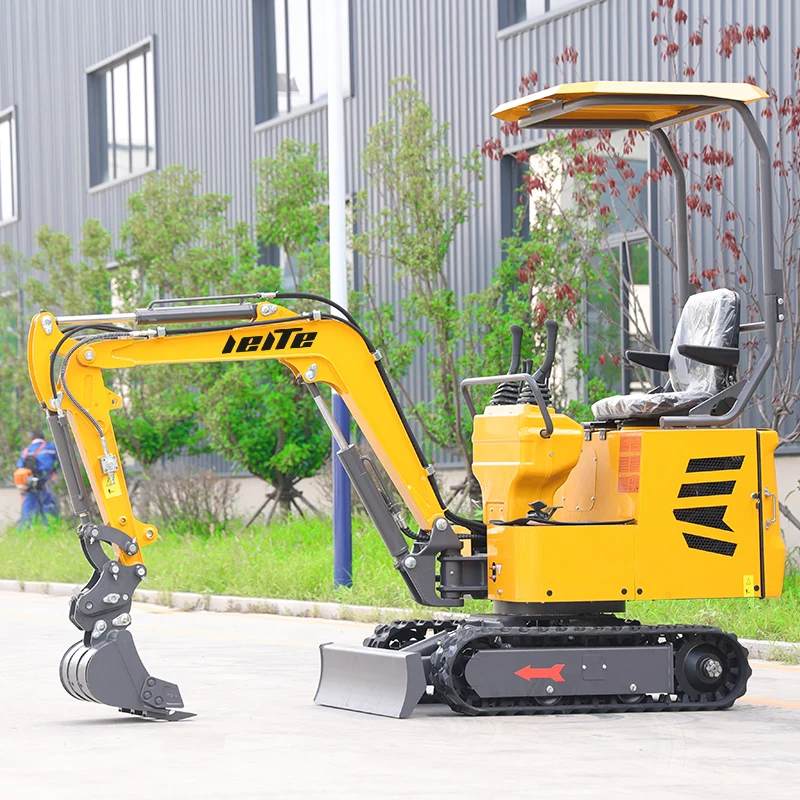 China Mini Excavator 1 Ton Small Garden Digging Machine Customization Full Hydraulic Mini Excavators price