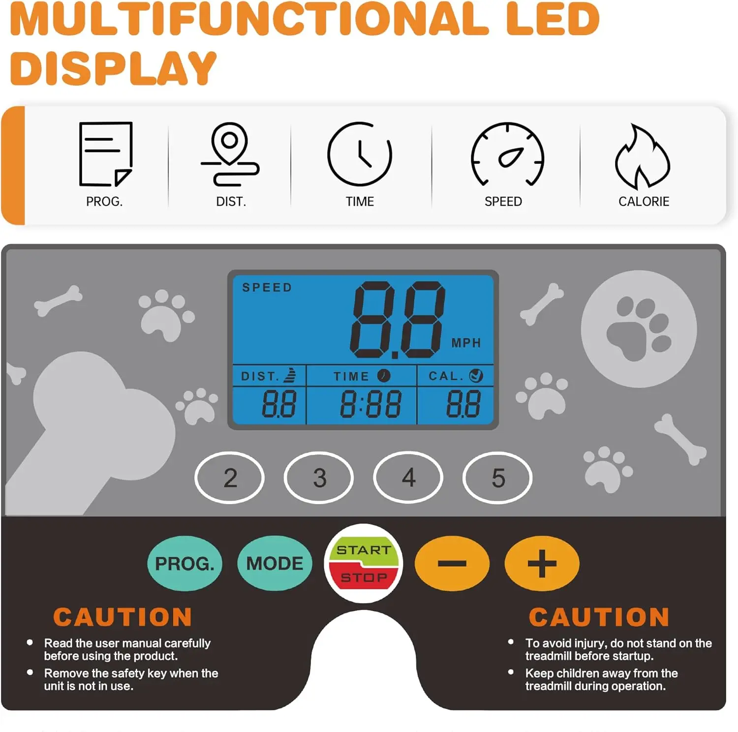 Máquina para correr para perros pequeños y medianos, de poco ruido y uso en interiores con pantalla LCD y control remoto