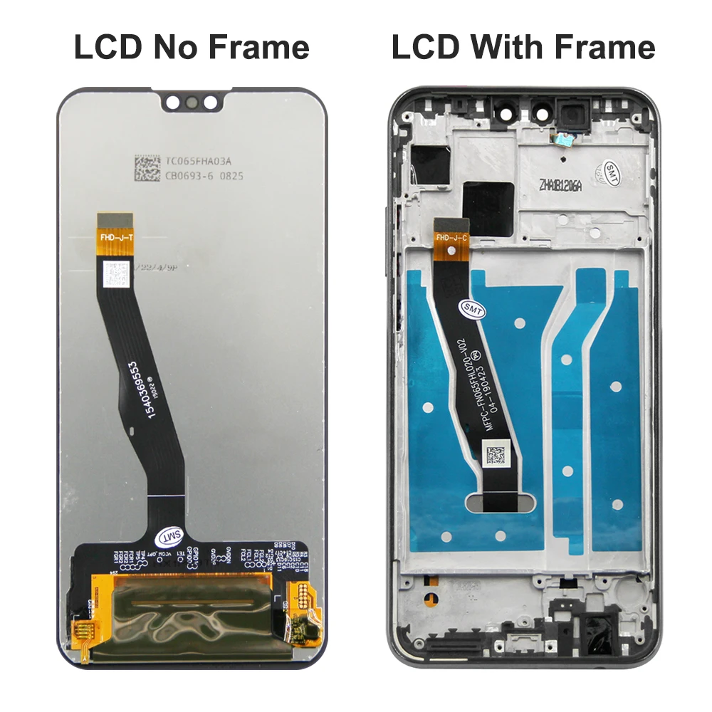 6.5'' AMOLED For Huawei Y8S Full LCD Display Touch Screen Digitizer Assembly For Huawei Y8S JKM-LX1,JKM-LX2,JKM-LX3 LCD Screen