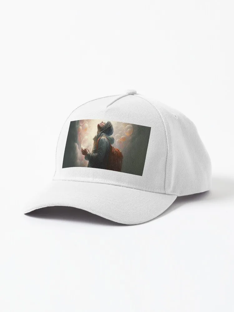 Send a prayer to the ones up above Cap  Men Wide Brimmed Casual Sports Caps