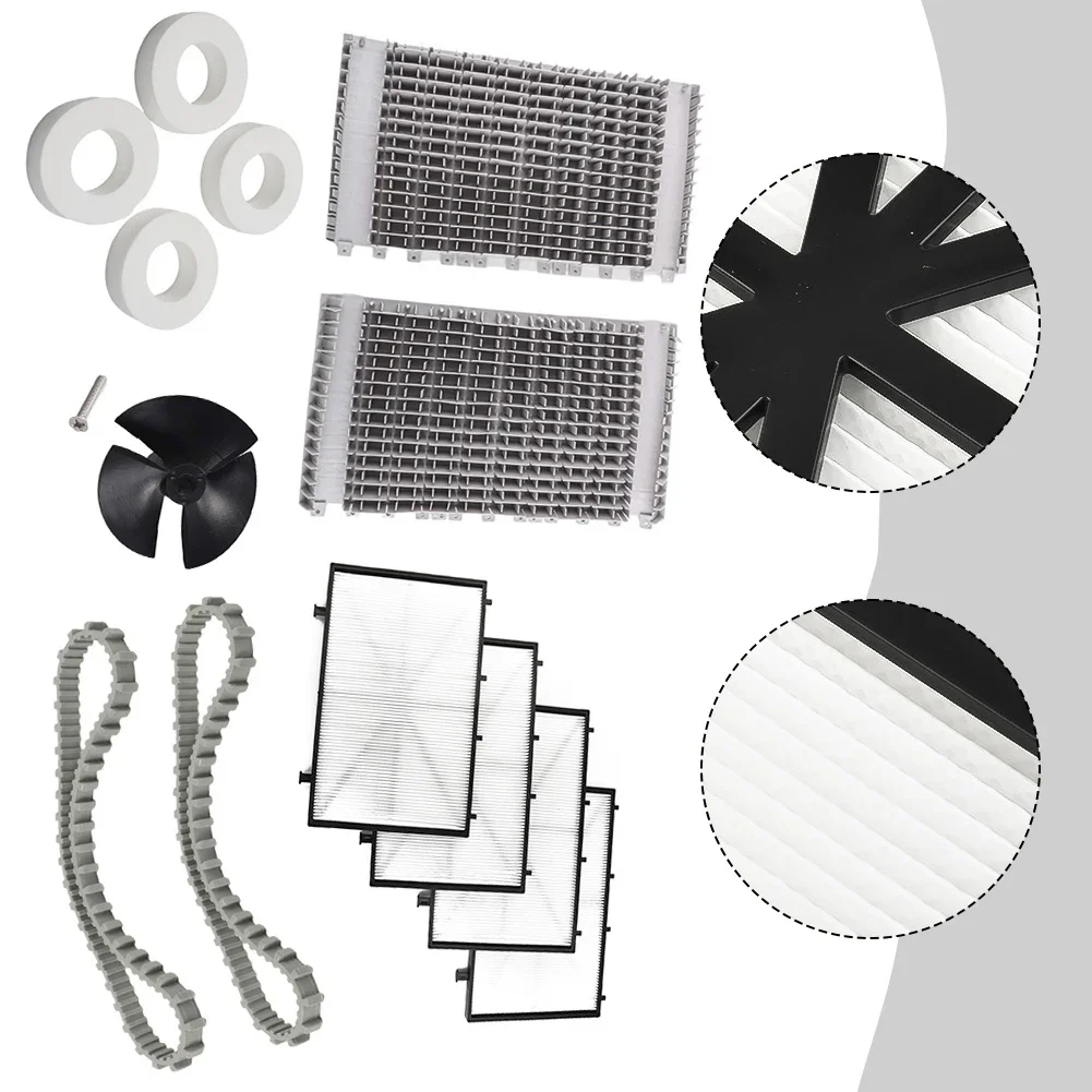Drive Belts Pool Cleaner Kit Pool Maintenance Ultra-fine Filters Effective Scrubbing Brushes Impeller With Screw
