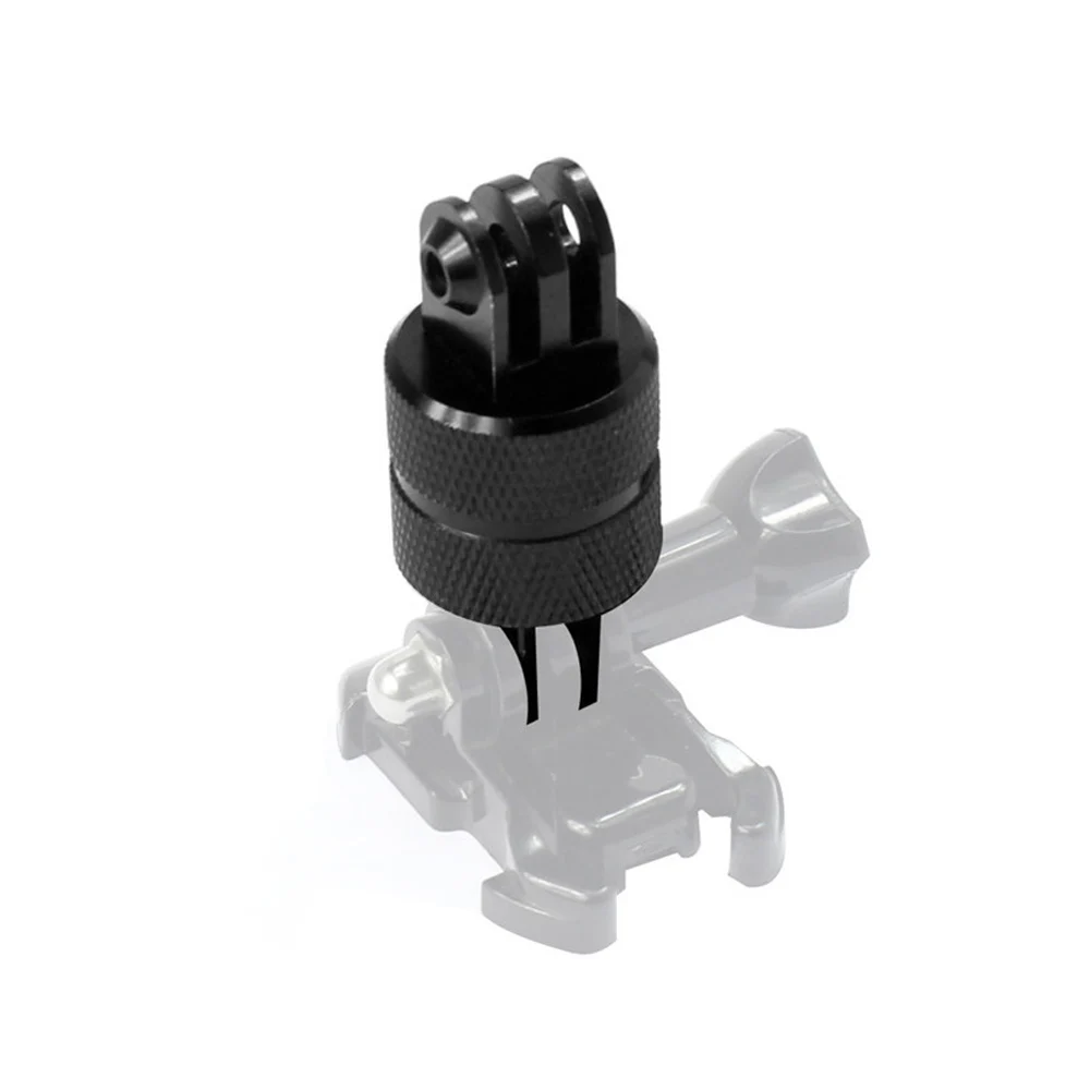 1 unidade 360 °   Adaptador de tripé giratório de liga de alumínio, acessório de montagem para GoPro Hero 6 5 7 Xiaomi Yi 4K Sjcam Eken Gopro 6
