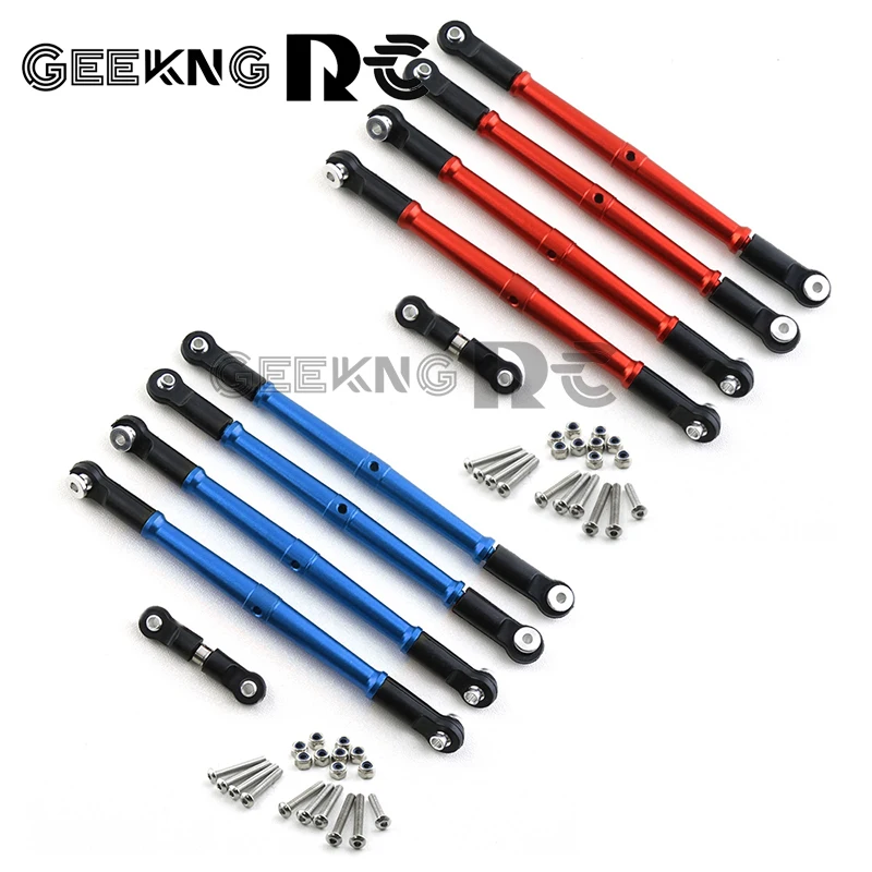 

Metal Link Tie Rod Front Rear Steering Rods Set For RC Car ARRMA 1/8 KRATON OUTCAST 6S Upgrade Parts