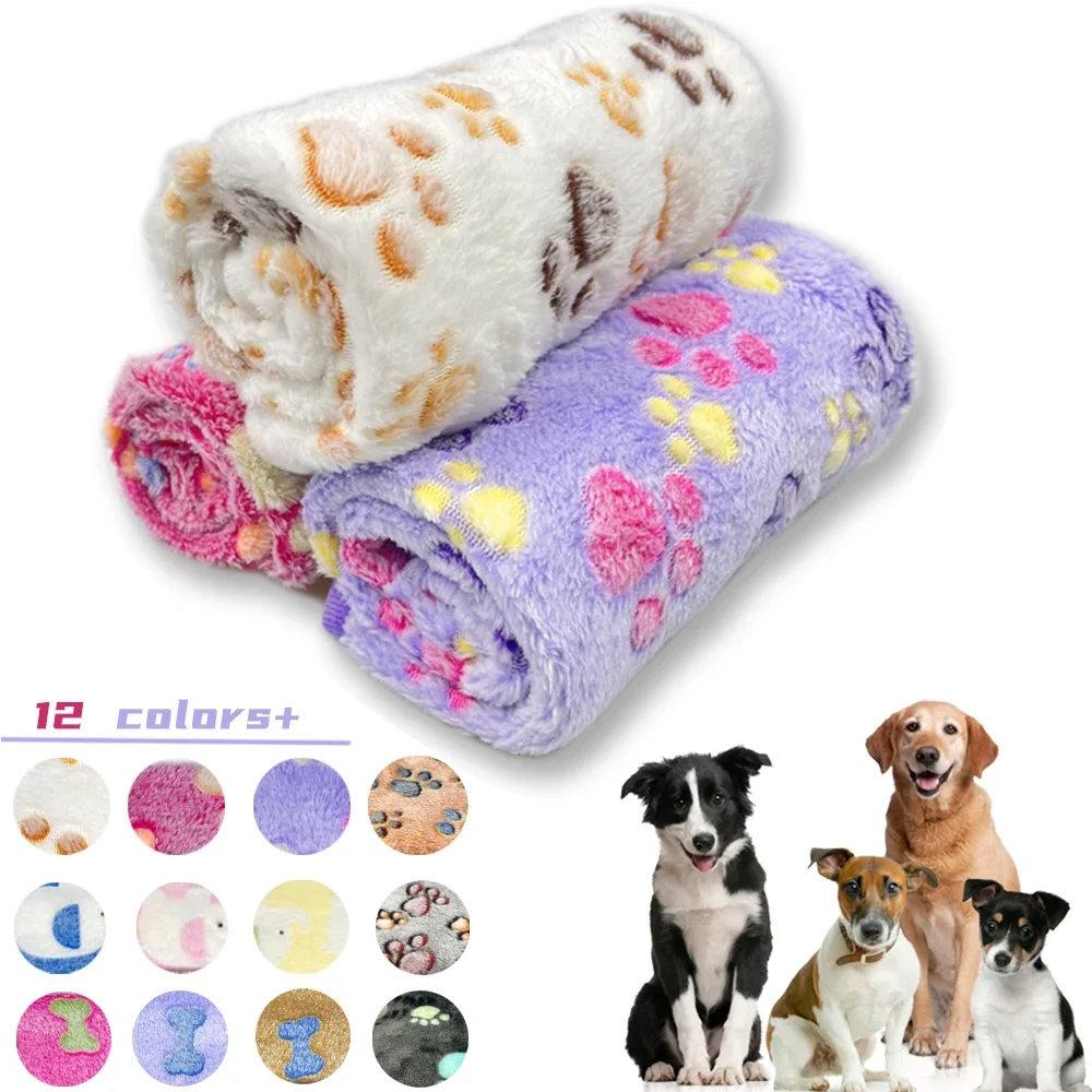 Cobertor macio macio para animais de estimação, Almofada quente e confortável para cães e gatos, Pet Supplies, Inverno