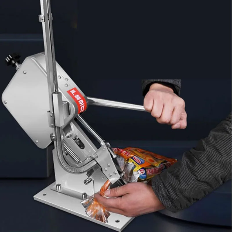 다기능 수동 버클 기계 슈퍼마켓 비닐봉투 햄 소시지 U자형 알루미늄 네일 기계