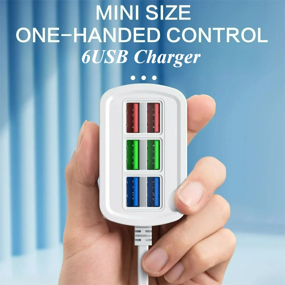 6 Ports Usb Charger…