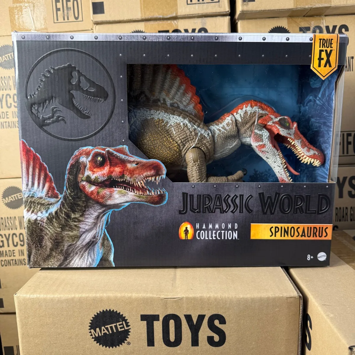 Jurassic Hammond – grande série de Collection, dieu de la guerre, Spinosaurus, modèle de dinosaure Super mobile JCH09, en Stock