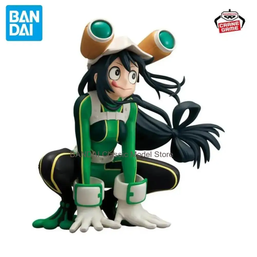

Оригинальная фигурка BANDAI BANPRESTO My Hero Academia GLITTER-GLAMOURS-TSUYU ASUI, коллекционная модель аниме-фигурки, игрушка в подарок