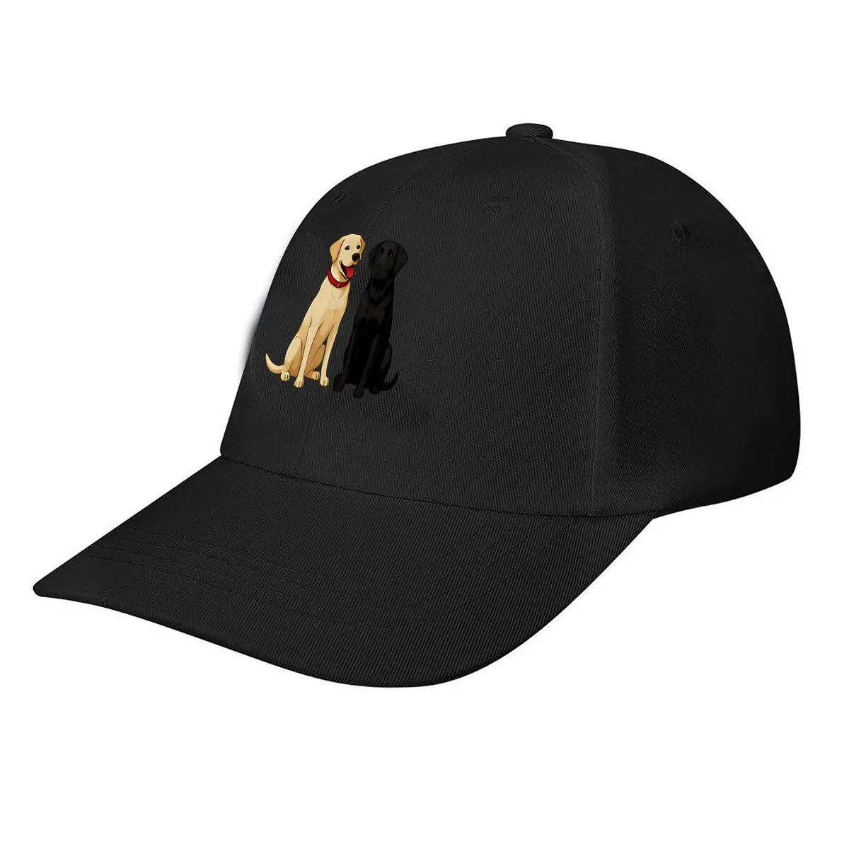 Red Leather Dog Collar for Labrador Walking Baseball Cap Fashion Men Sunhat Women's Outdoor Sports Snapback Cap