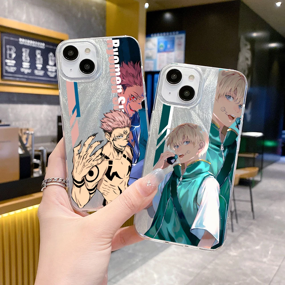 Japanese Jujutsu Kaisen Phone Case FOR OPPO REALME A1K Q C3 I C2 NOTE 50 NARZO 60 X N55 N53 50 I A 40 30 20 10 A PRO PRIME