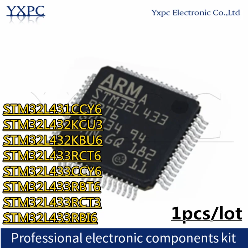 

STM32L431CCY6 STM32L432KCU3 STM32L432KBU6 L432KB6 STM32L433RCT6 STM32L433CCY6 STM32L433RBT6 STM32L433RCT3 STM32L433RBI6