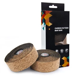 Bicycle Handlebar Tape Non-slip And Sweat-absorbent Handlebar Tape Natural Tan Brown Road Race Track Drop Bar Bike Handle Straps