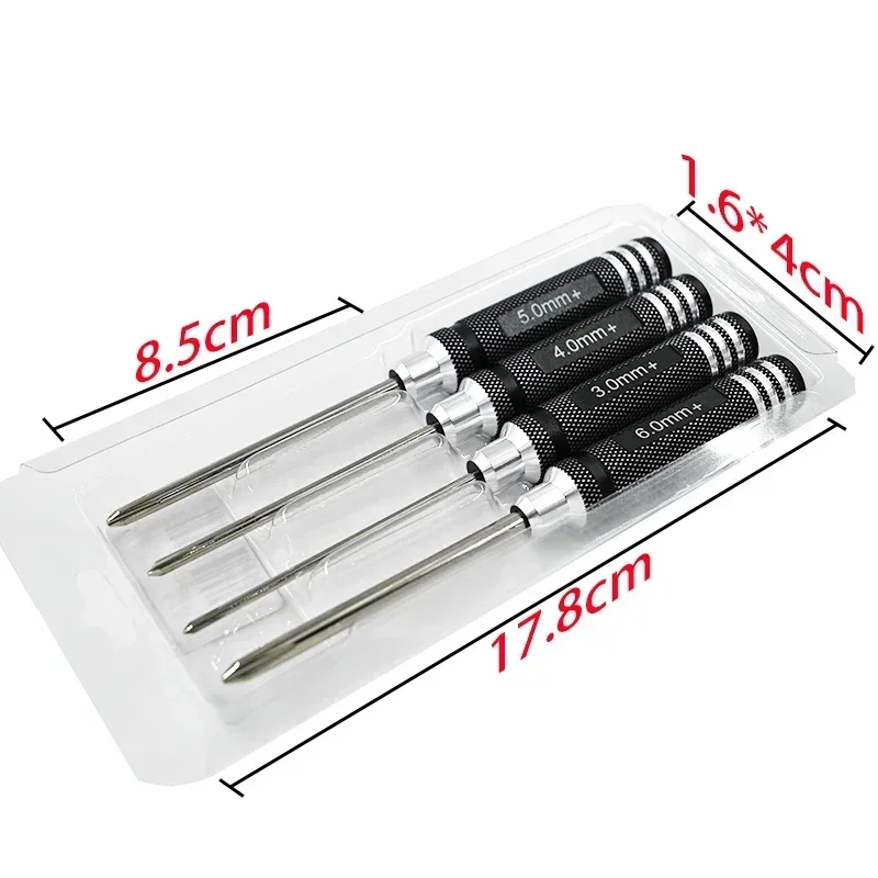 cross Screw Driver 3mm 4mm 5mm 6mm Screwdriver Kit for RC Helicopter Drone Aircraft Repair Tool Helicopter Wrench