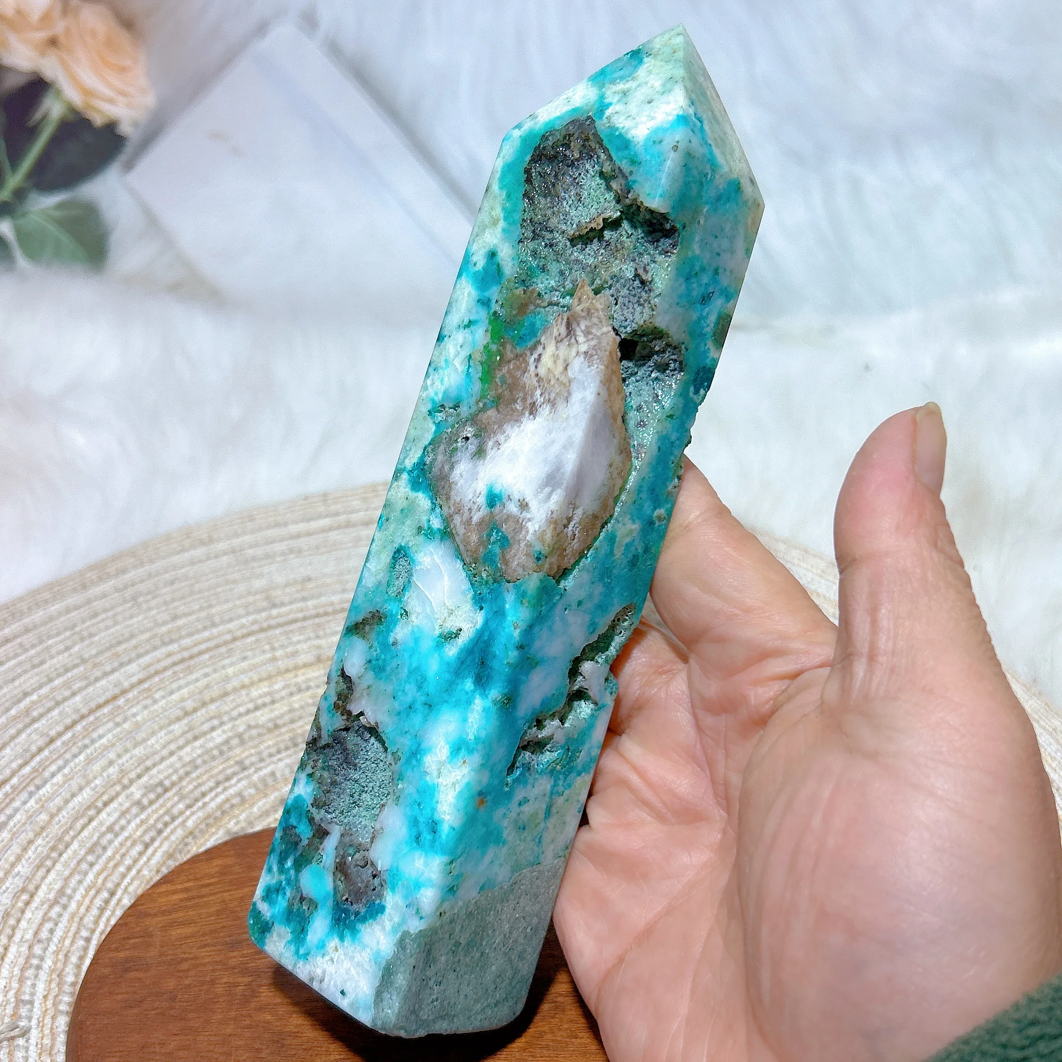 

Natural Crystal Phoenix With Black Tourmaline Big Tower Geode Druzy Mineral Reiki Gemstones Home Decorations Room Decor Ore Gift