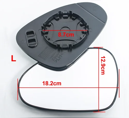 Imagen 2 del producto Para Chery Arrizo 3 / Arrizo 5 accesorios de coche parte exterior lentes de espejo retrovisor lateral lente de cristal reflectante