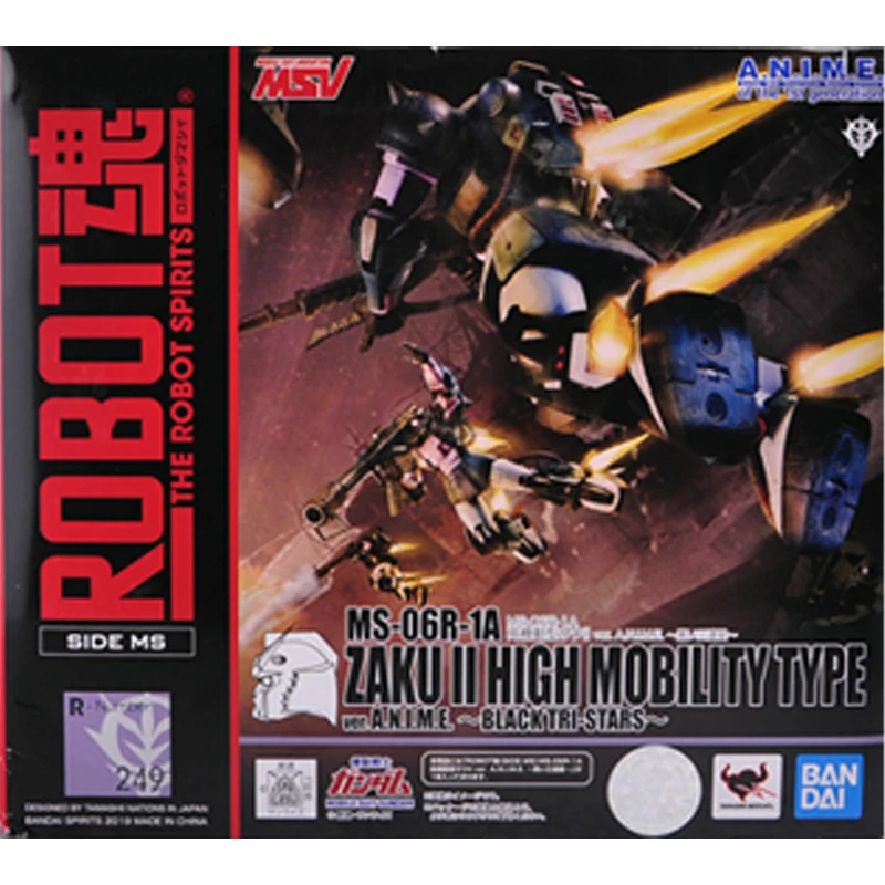 BANDAI ของแท้ หุ่นยนต์กันดั้ม ซีรีส์ ซัคุ 2 รุ่นไฮโมบิลิตี้ หุ่นยนต์สปิริต ฟิกเกอร์โมเดลของสะสม ของเล่น ของขวัญ