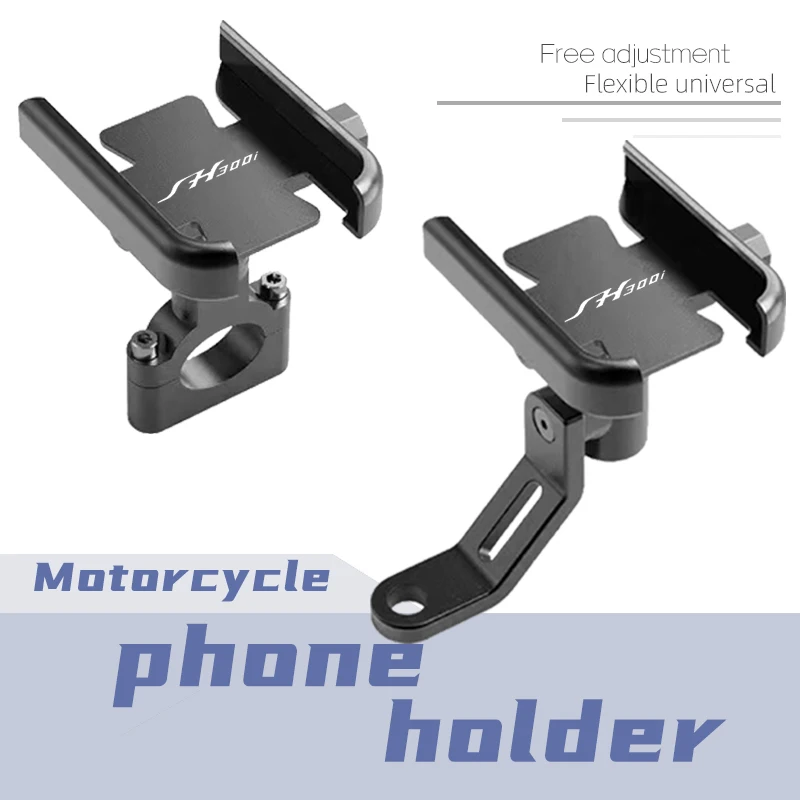 

For Honda SH 300i 350i SH350i SH300i 2008-2021 2015 2016 Motorcycle Handlebar Mobile Phone Holder GPS Stand Bracket