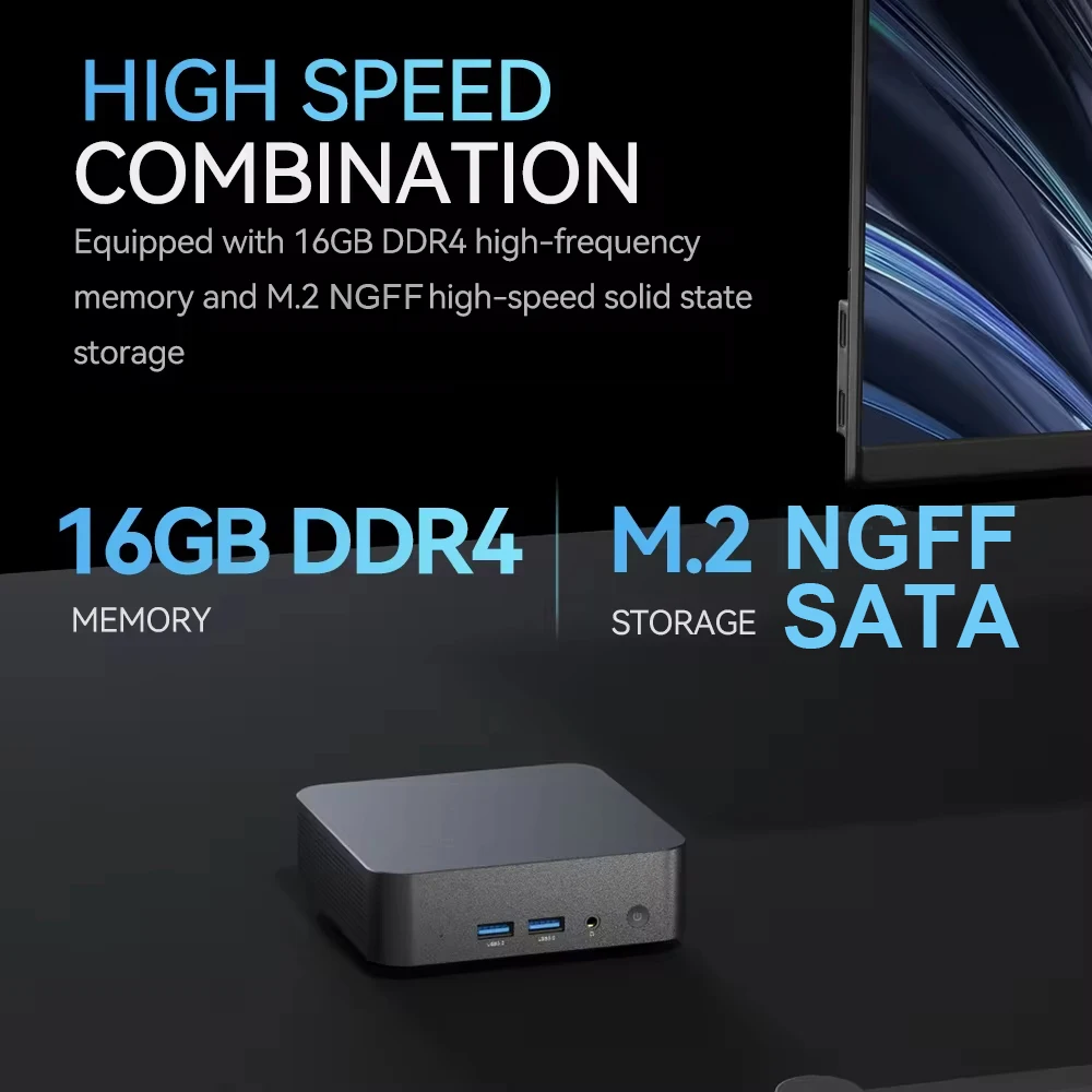 Mini PC Windows 11 Intel Core i9 8950HK N5095A Desktop Pc Gaming Computer 16GB DDR4 1TB 2TB SSD WiFi 6 BT5.2 Portable Pc Gamer