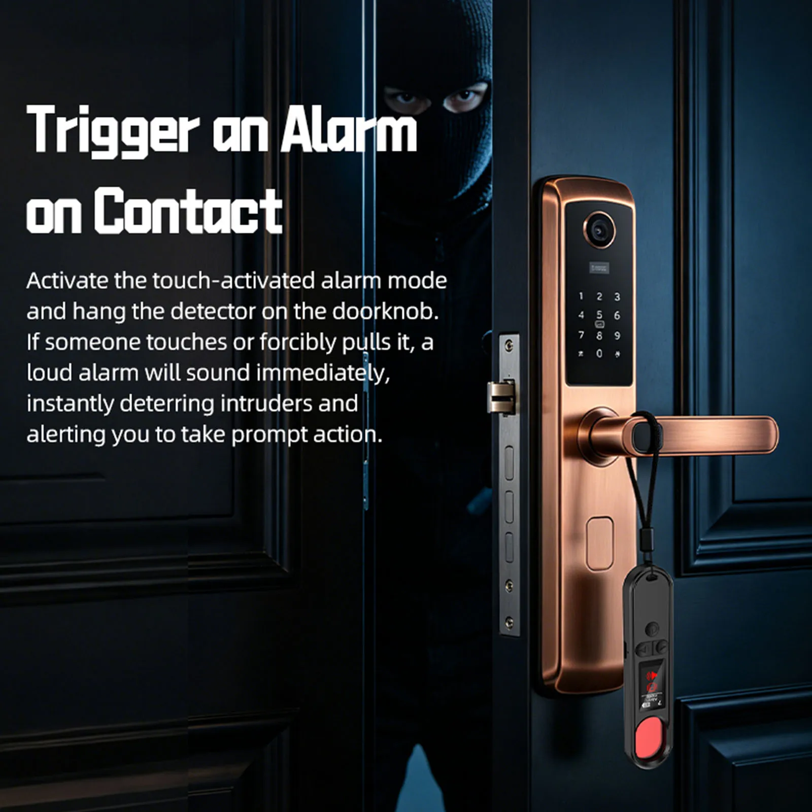 Signal Detector Portable Bug Detector Device Camera Finder Portable Anti-Surveillance Device for Hotels Travel Home & Office