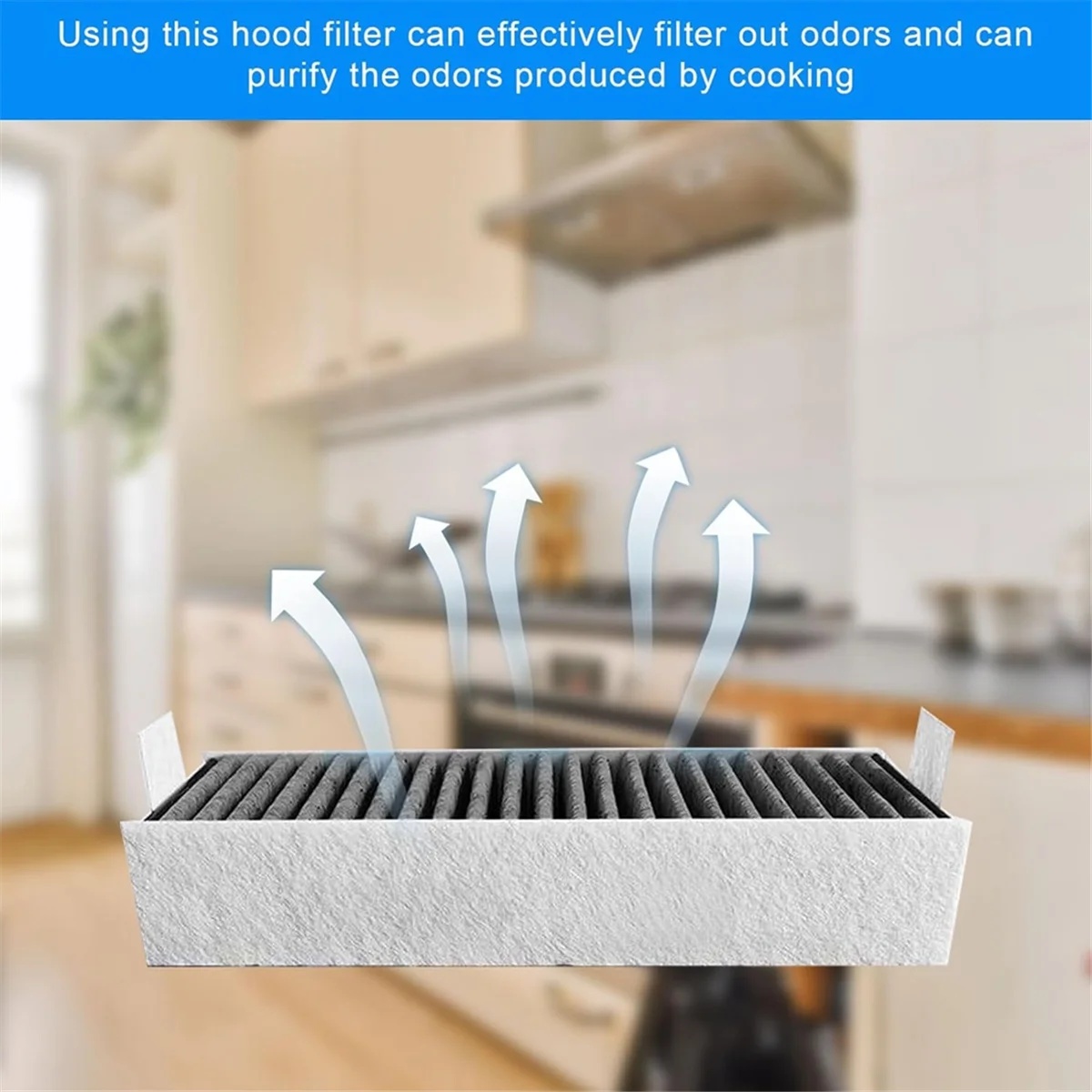 Capa de fogão com filtro de carvão ativado ABBR 10PCS para Siemens HZ9VRCR0, para Bosch HEZ9VRCR0, Neff Z821VR0 Acessórios de filtro de ar